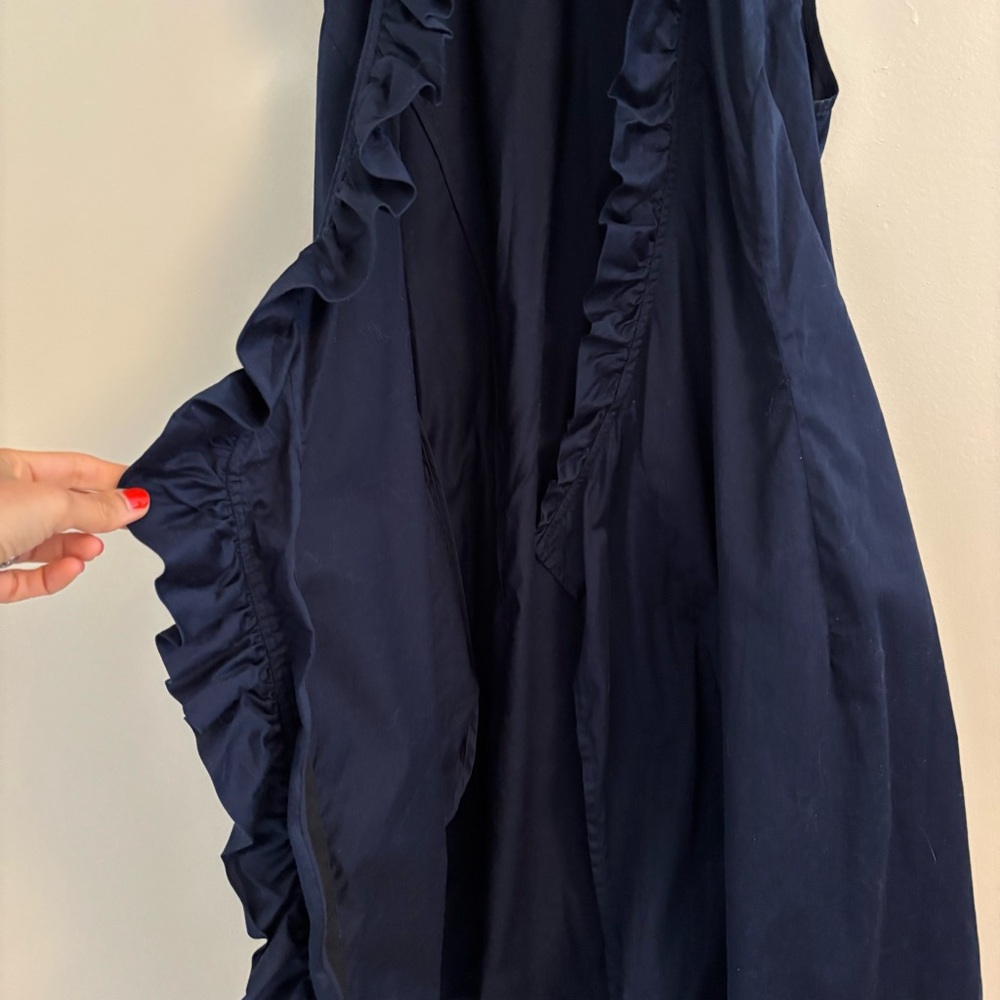 Elizabeth McKay Midnight Blue Ruffle Dress - Picture 11 of 11